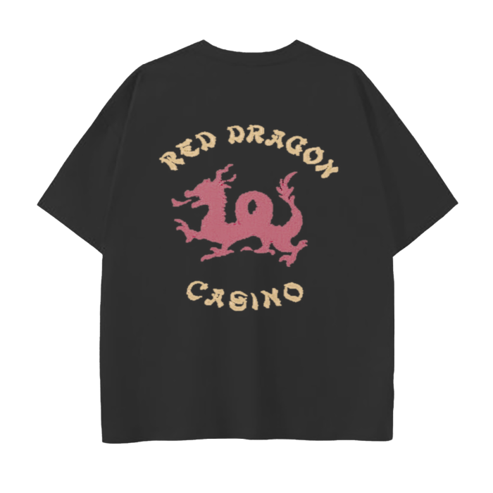 rush hour 2,red dragon casino,tshirt,tee,MOQ1,Delivery days 5