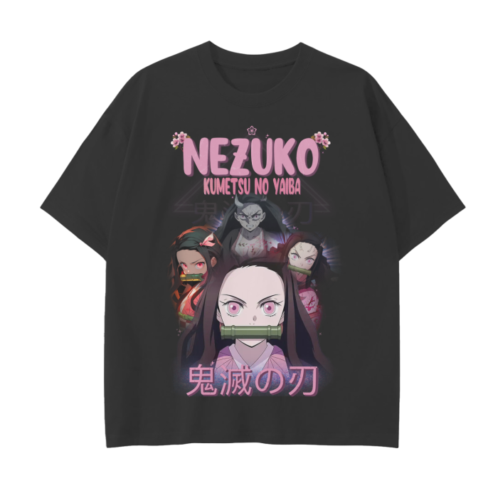 demon slayer,nezuko,anime,tee,tshirt,MOQ1,Delivery days 5